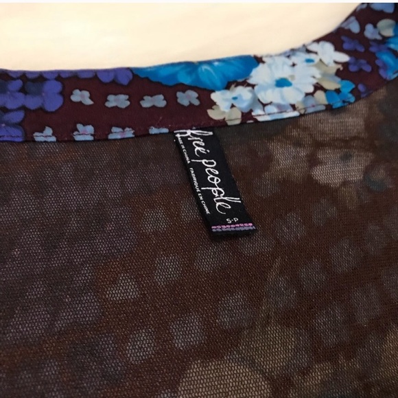 BOGO! 🛍Free People Dress Size Small Floral - Picture 5 of 6